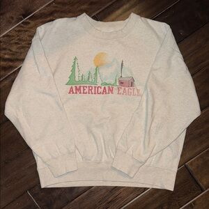 American Eagle Outfitters Graphic Sweatshirt EUC